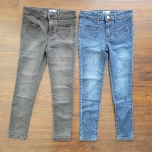 Two pairs of jeans